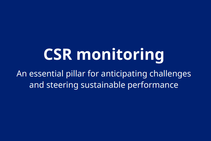 CSR monitoring & sustainable performance