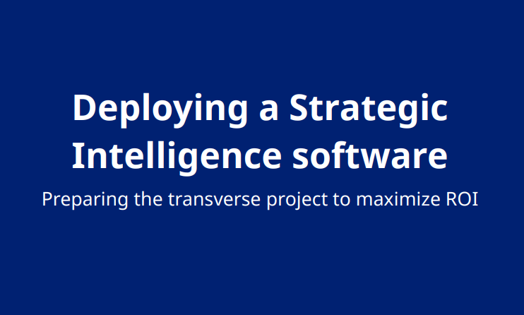Deploying a Strategic Intelligence software