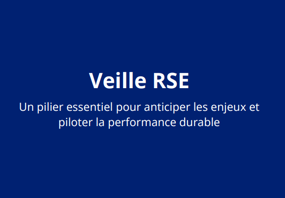 Veille RSE & performance durable